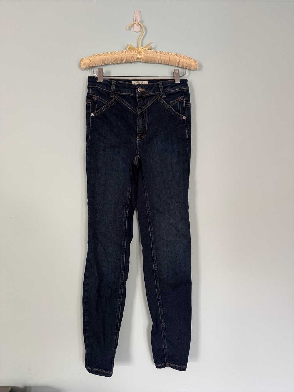 We the Free Dark Indigo Skinny Jeans